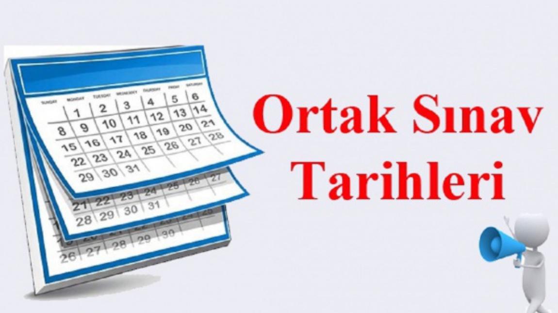 ŞEHİT ÖMER DİKMEN ÇPAL ARALIK -OCAK AYI / 2023-24 ORTAK SINAV TAKVİMİ